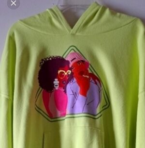 Vibrant Lime Green Women's Hoodie. BUNDLE AND SAVE!